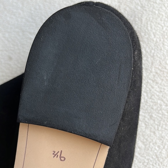 Like new Sam Edelman “Rooney” black suede leather pointy toe flats size 9.5. - Picture 8 of 8